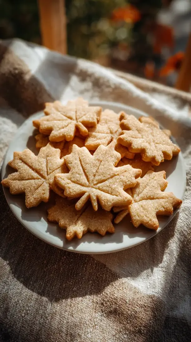 Vegan Maple Sugar Cookies