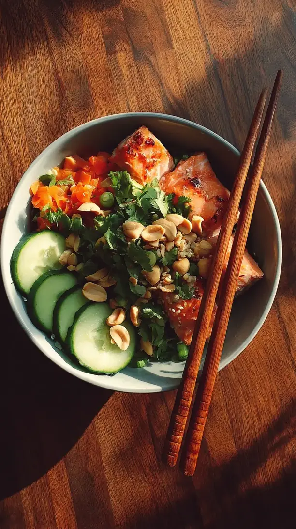 Vietnamese Salmon Bowls